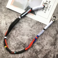 cell phone accessories diy colorful lanyard handmade straps for bags shoulder rope cord to hang the mobile phone charm strap