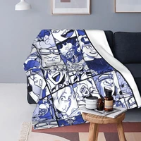 oboro shirakumo collage blankets boku no my hero academia academy flannel plaid anime throw blanket for bed sofa decoration
