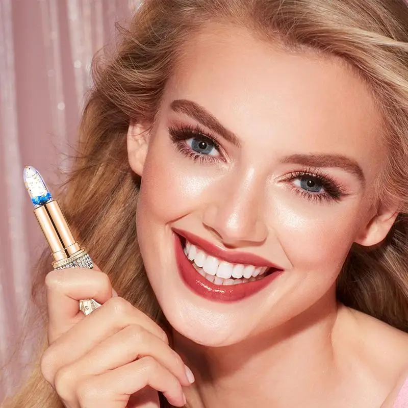 Эссенция для губ не липкая меняющая температуру стойкая Цветочная краска Уход за