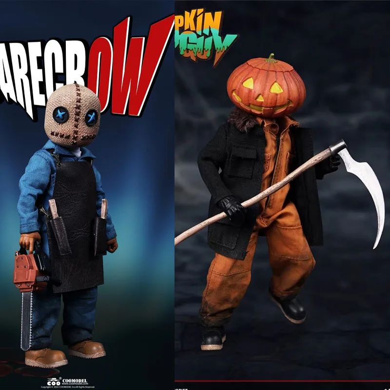 Фотообои оригинальный COOMODEL 1/12 Волшебный дом серия Тыква Человек MH001 MH002 Scarecrow MH003