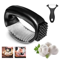 ginger garlic press stainless steel plastic kitchen fruit vegetable tools multi function manual cooking gadgets tool accessories