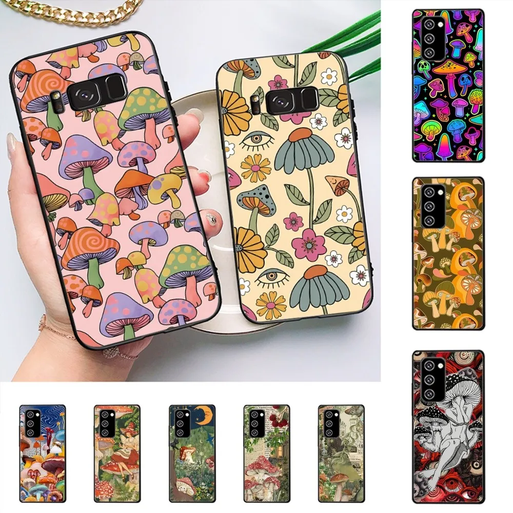 

Mushroom Cute Phone Case For Samsung J 7 Plus 7core J7 Neo J6 Plus Prime J6 J4 J5 Mobile Cover
