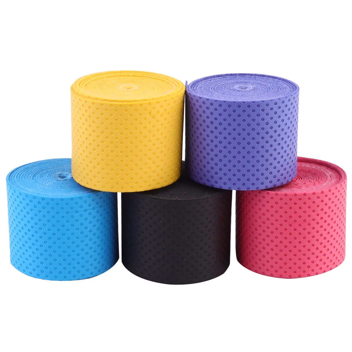 

60PCS Sweat Absorbent Anti-Slip Tapes Racket Straps Racket Grip Wrapping Bands
