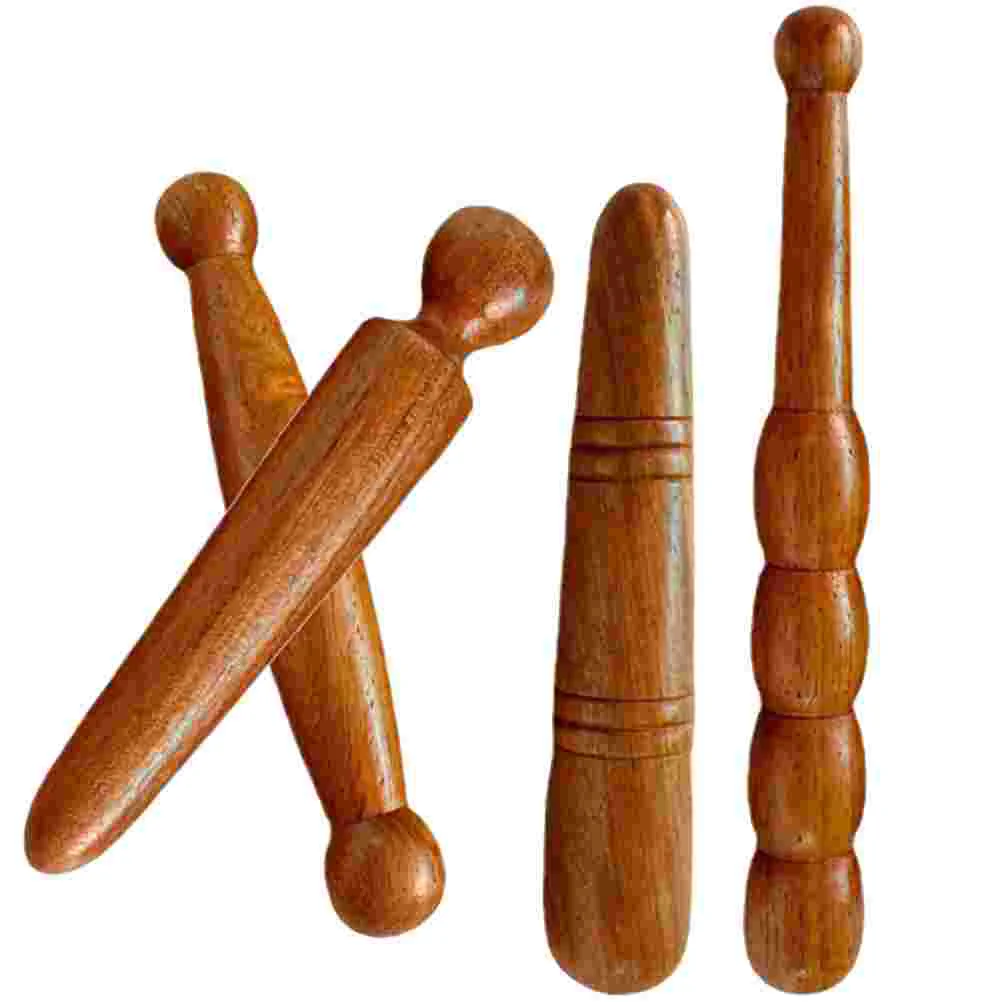 

Foot Massage Stick Wood Rod Acupuncture Points Tool Massager Massaging Supply Skin Care Wooden