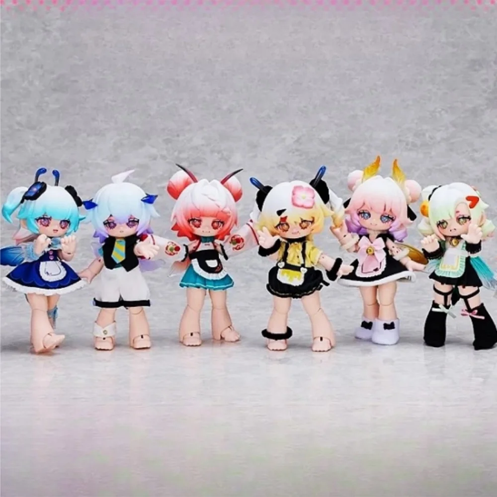 2024 новинка Kakakucha Bug Cafe милая слепая коробка шарнирная фигурка Коллекционная кукла