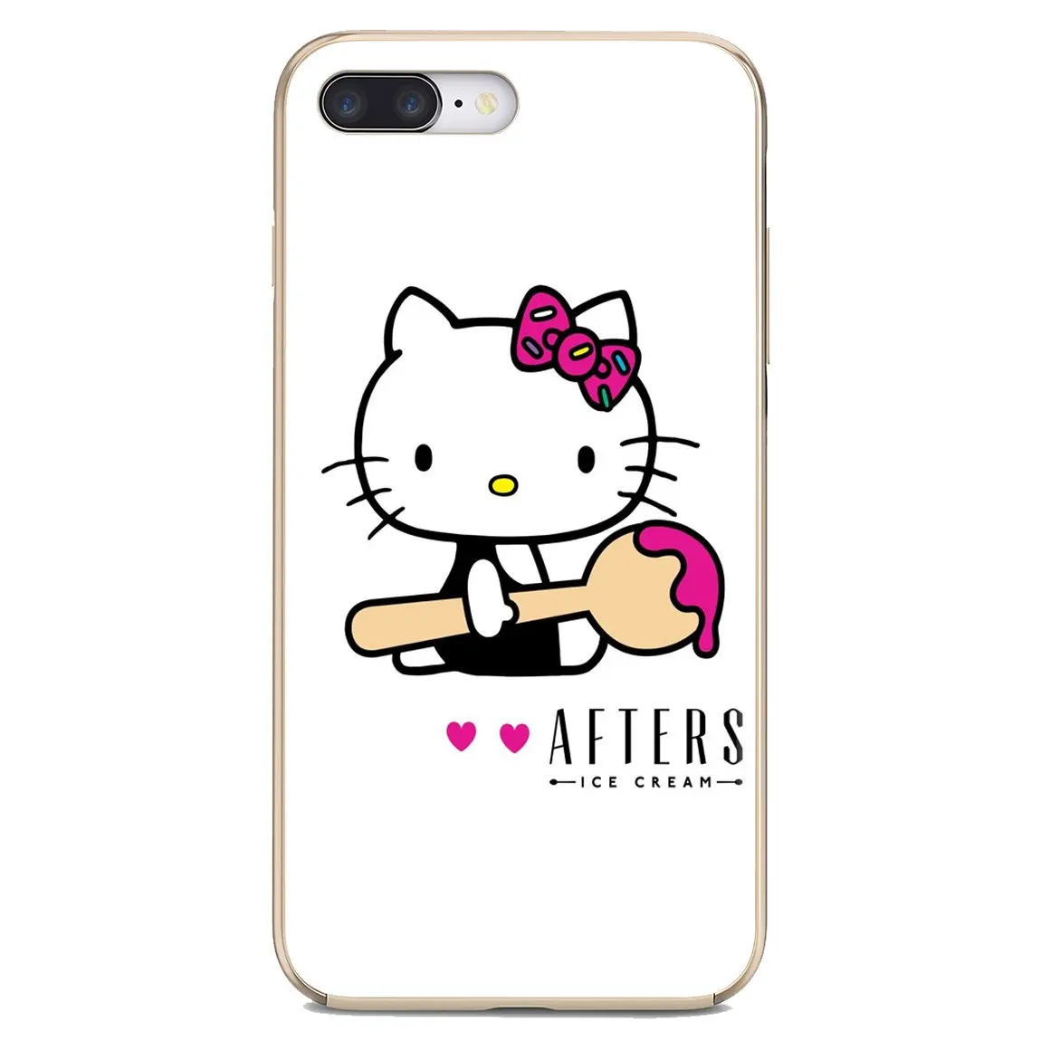 Милый Радужный силиконовый чехол Hello Kitty для iPod Touch 5 6 Xiaomi Redmi S2 Pro 5A Pocophone F1 LG G6 Q7 G5 |