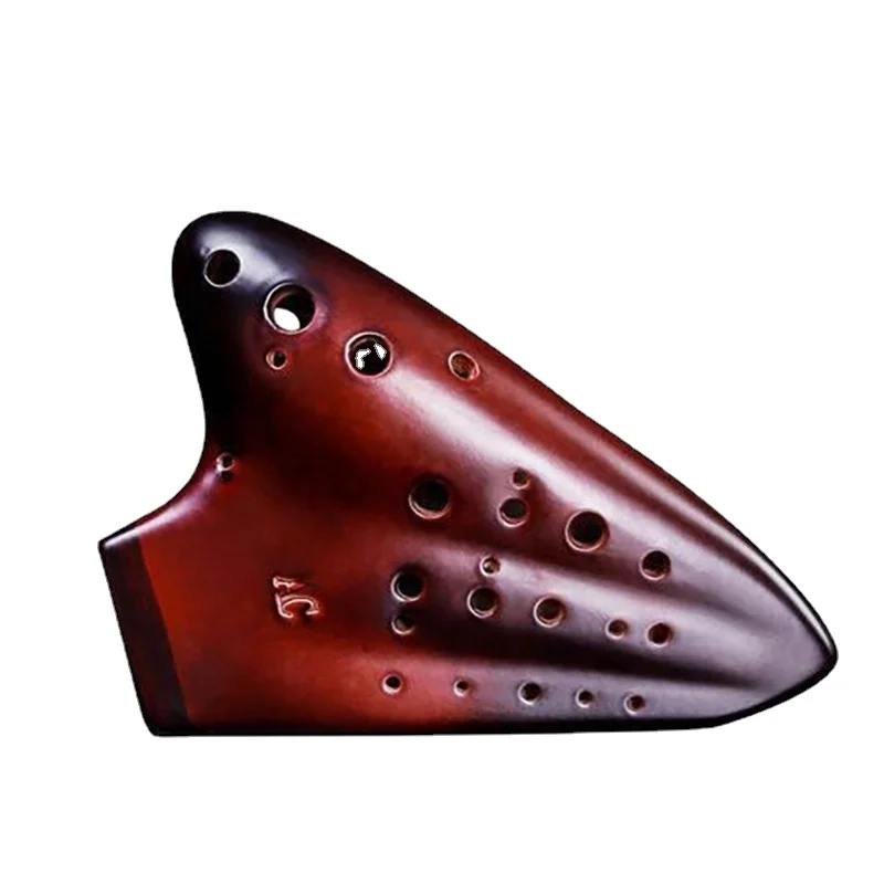3 трубки 16 отверстий Ocarina Alto C Key AC Professional Ocarina Advanced Retro Ceramics Ocarina s Flute редкие музыкальные инструменты подарки