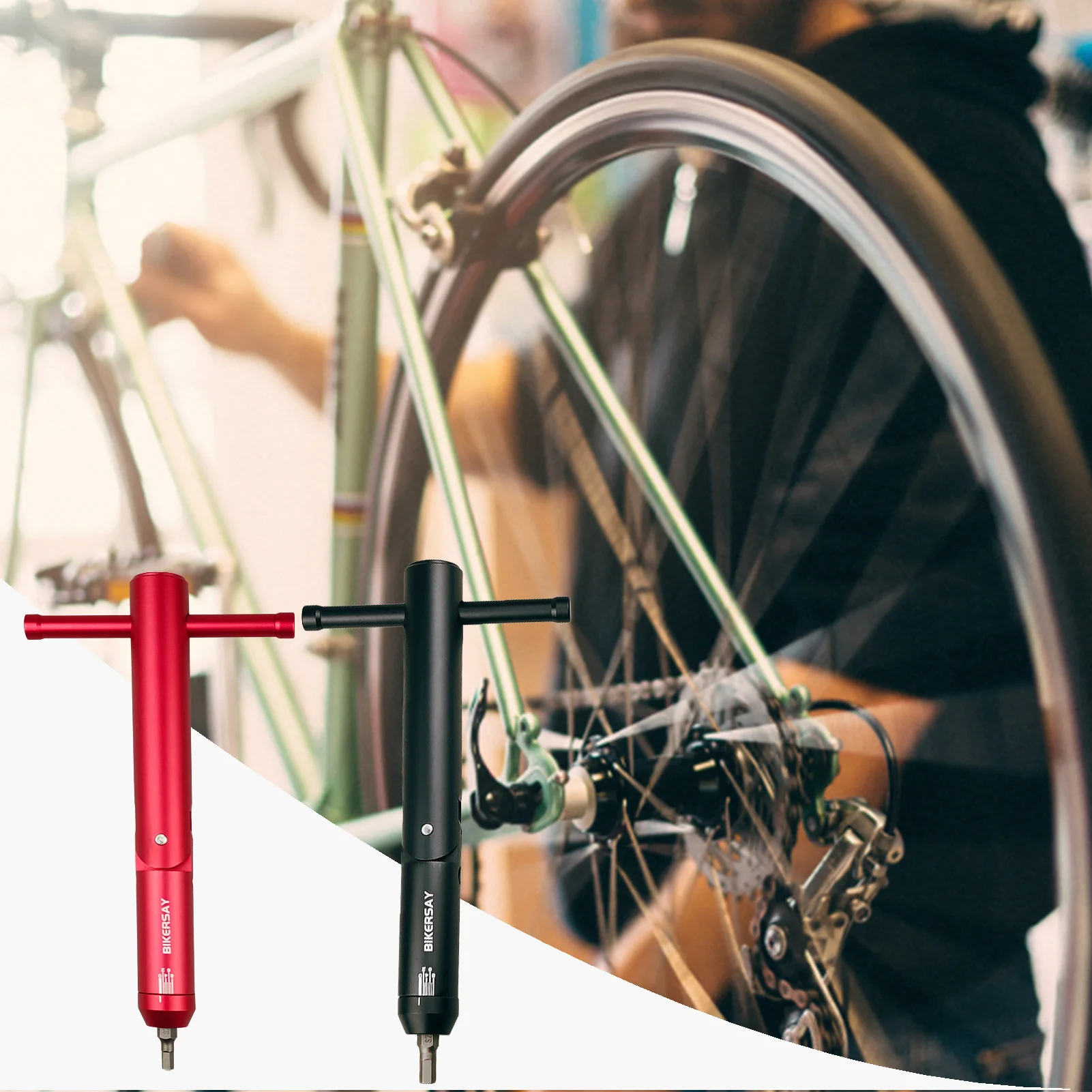 

Adjustable Torque Wrench Bicycle Ratchet Torque Wrench Multi-Function Ratchet Torque Wrench Durable Road And Mountain Bikes