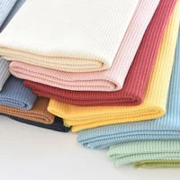 50110cm knitted cotton fabric sweater bottoming shirt dress sewing cloth handmade diy patchwork materials