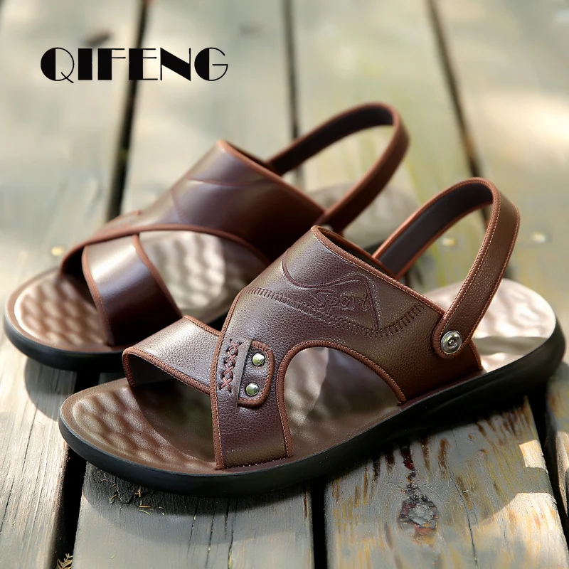 

2023 New Summer Outside Men's Sport Sandals Beach Shoes Casual Fashion Outdoor Anti Slippery Spring Mens Sandals Light Sandals