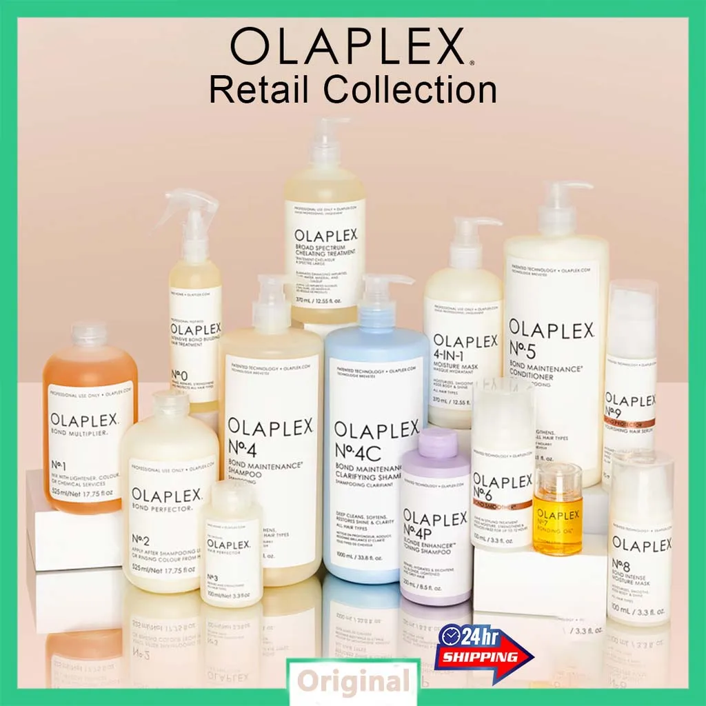 

Olaplex Hair Perfector No.1/2/3/4/5/6/7 Hair Shampoo Condition Anti-high Temperature Repair Bonding Oils Hair Nursing Hair Mask