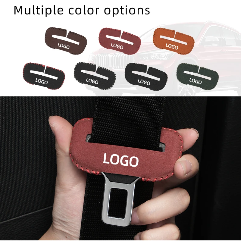 Защитный замшевый чехол для ремня безопасности Hyundai Tucson IX35 I30 I20 Kona Coupe Veloster I40 Ioni