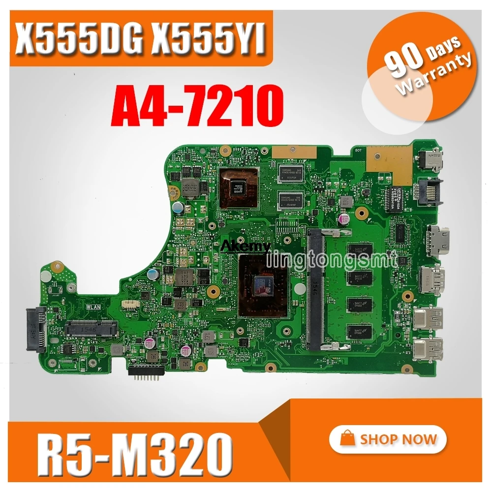 

Материнская плата X555YI для ноутбука Asus X555YI A555DG X555QG X555DG