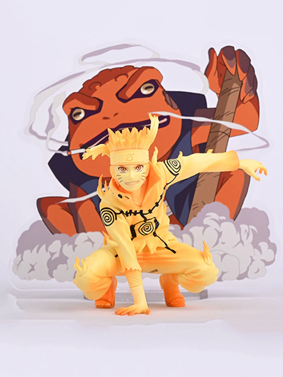 

Bandai оригинальные панели Banpresto очки Наруто ПВХ фигурки аниме модели игрушки