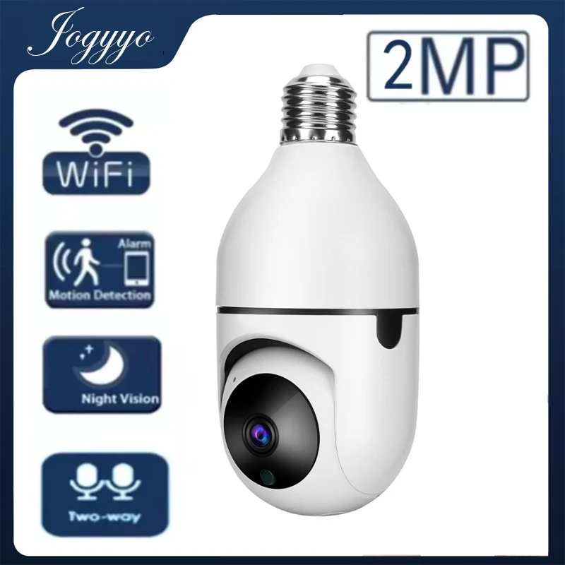 

2MP Bulb Wifi Camera Mini HD Infrared Night Vision Two-way Call Baby Monitor Kamera Home Security CCTV Remote Monitoring ip cam