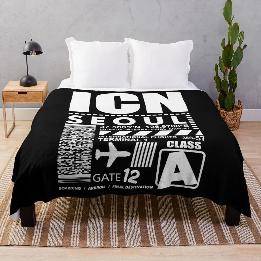 Одеяло Seoul Incheon International Airport ICN одеяла для спального мешка и кемпинга