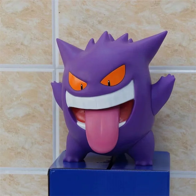 Фигурка героя аниме Покемон гэнгар кукла с улыбающимся лицом для косплея