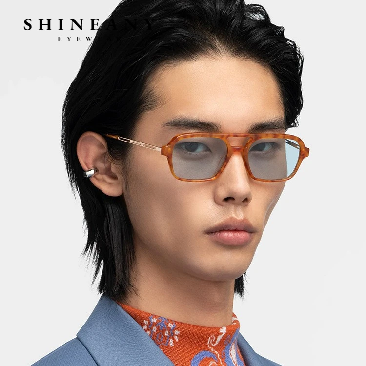 

SHINEANY Brand Sunglasses For Men Small Frame Trending Vintage Rectangle Sun Glasses Women sunglass Outdoor Driver Goggles