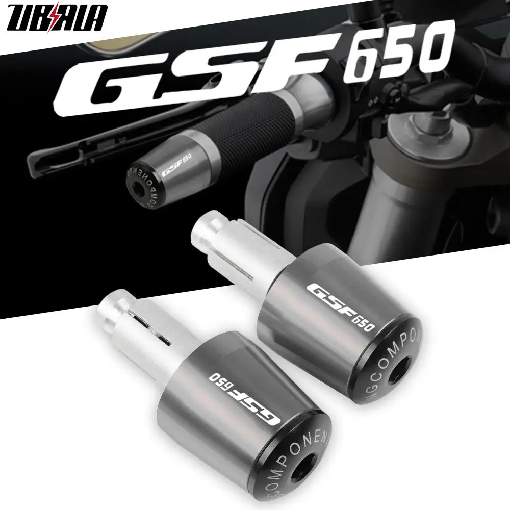 

For SUZUKI GSF650 GSF 650 2005-2015 Motorcycle Accessories CNC Aluminum 7/8'' 22mm Handlebar Handlebar Gear Balanced Plug Slider