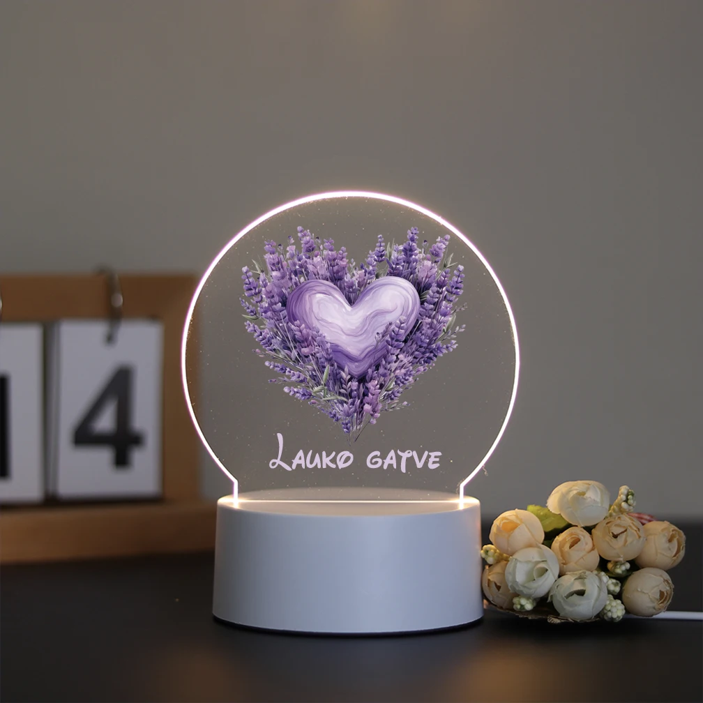 1 шт. горячая Распродажа разноцветные цветы в форме сердца УФ-принт