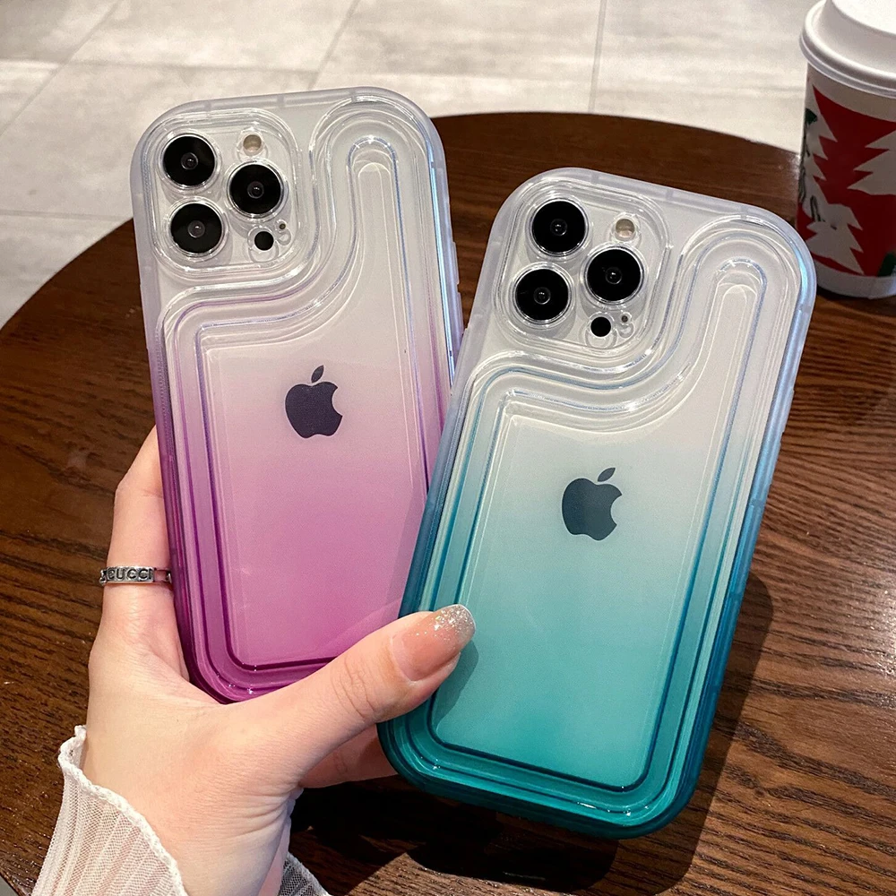 

Мягкий противоударный чехол из ТПУ для iPhone 11 12 13 14 Pro Max Plus