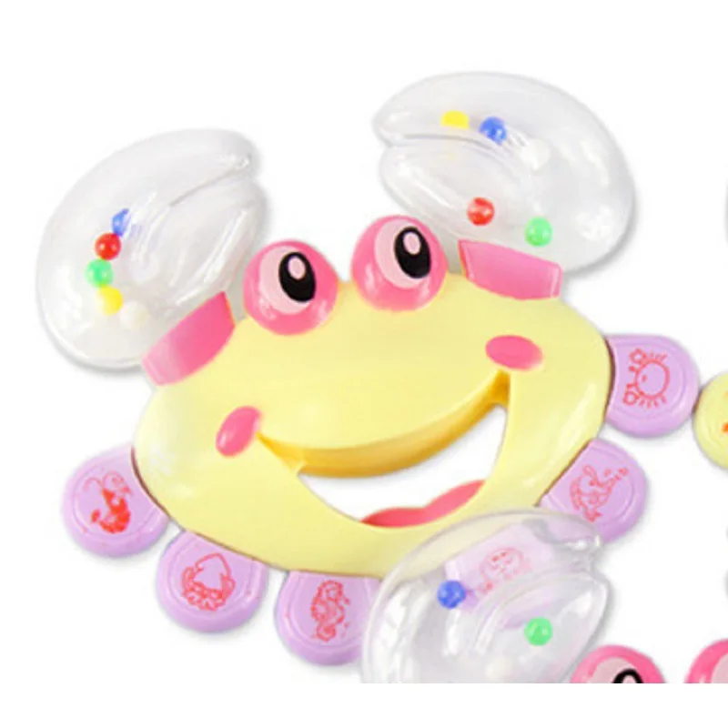 1Pc Baby Rattle Handbell Jingle Toys for Newborns Cartoon Shaking Rattle Toys Musical Instruments 0 12 Months Educational Toys