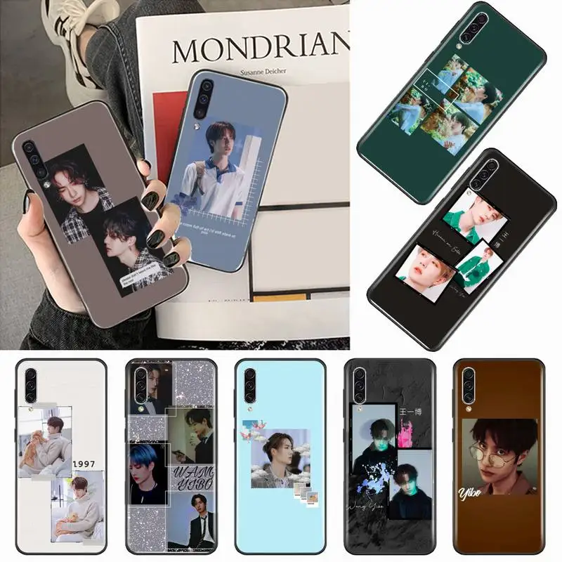 

Wang Yibo handsome boy Phone Case For Samsung galaxy A S note 10 12 20 32 40 50 51 52 70 71 72 21 fe s ultra plus