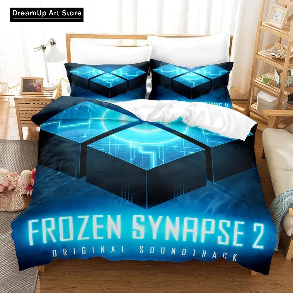 3D принт модная игра Frozen Synapse комплект постельного белья для мальчиков и девочек