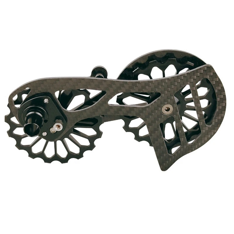 

Road Bike Rear Derailleur For Shimano 6700 6770 6800 6870 9000 9070 Carbon Fiber 17T Pulley Bicycle Derailleur