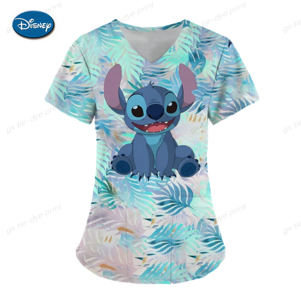 Униформа медсестры для больницы женская модель повседневные фонарики с коротким