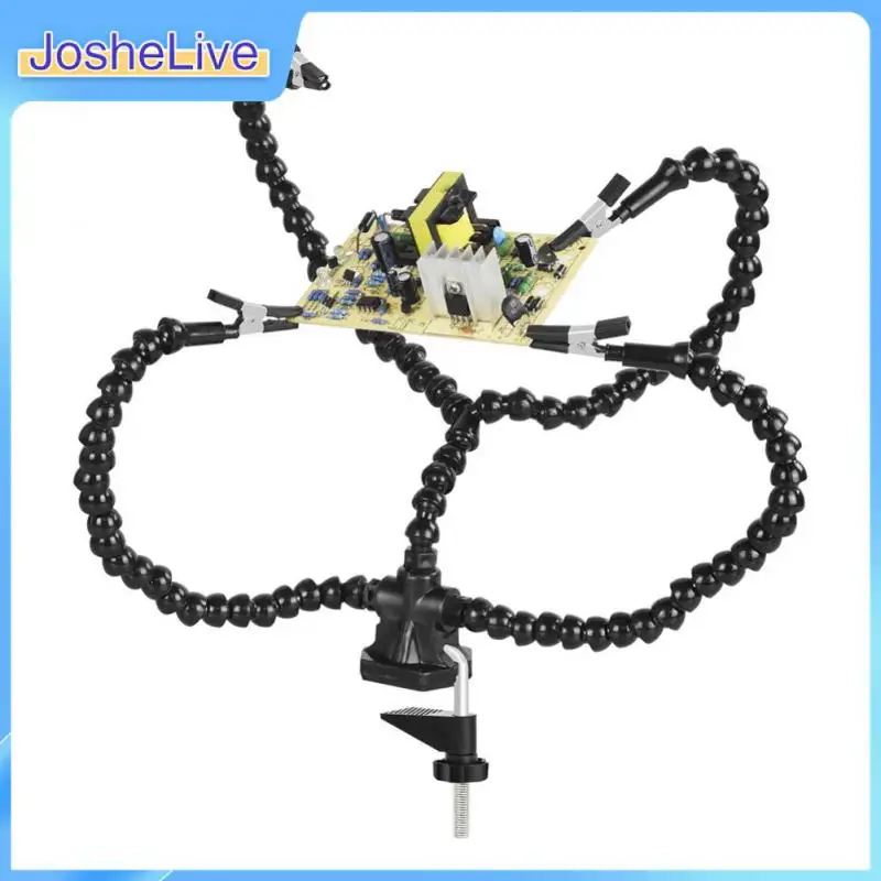 

Soldering Hand Tool Clamp Desk Clip PCB Soldering Holder Flexible Arms PCB Welding Accessories Tig Holder Welding Repair Tool