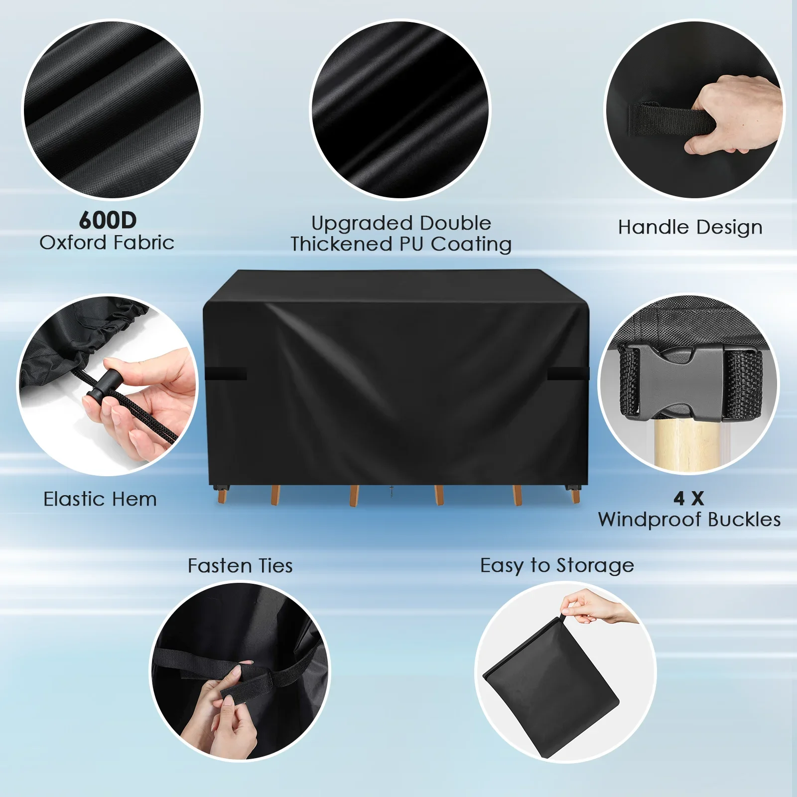 Чехол для телефона 600D защита от дождя и пыли Защитные чехлы садового дивана