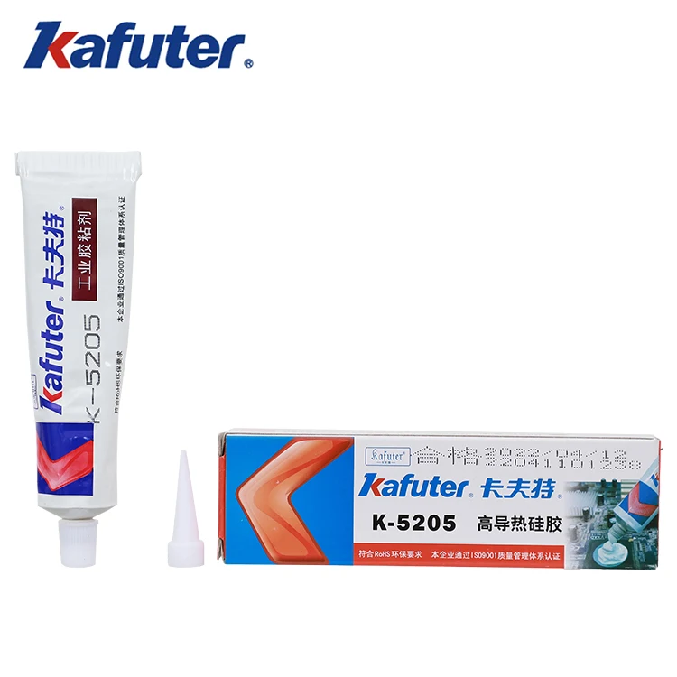 Высокотеплопроводный герметик Kafuter K-5205 с теплопроводностью 2.0 ВтмК, огнестойкостью UL94 V-1 и прочностью на сдвиг 2.0 МПа (art.: 3920db2ef8617) - 3920db2ef8617