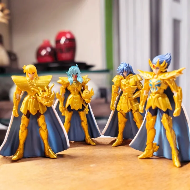 Фото Коллекционная мини-фигурка Bandai Authentic Saint Seiya Gashapon: Весы, Скорпион, Водолей, Доко, Мило, Камю (в коробке), выпуск 02 №2