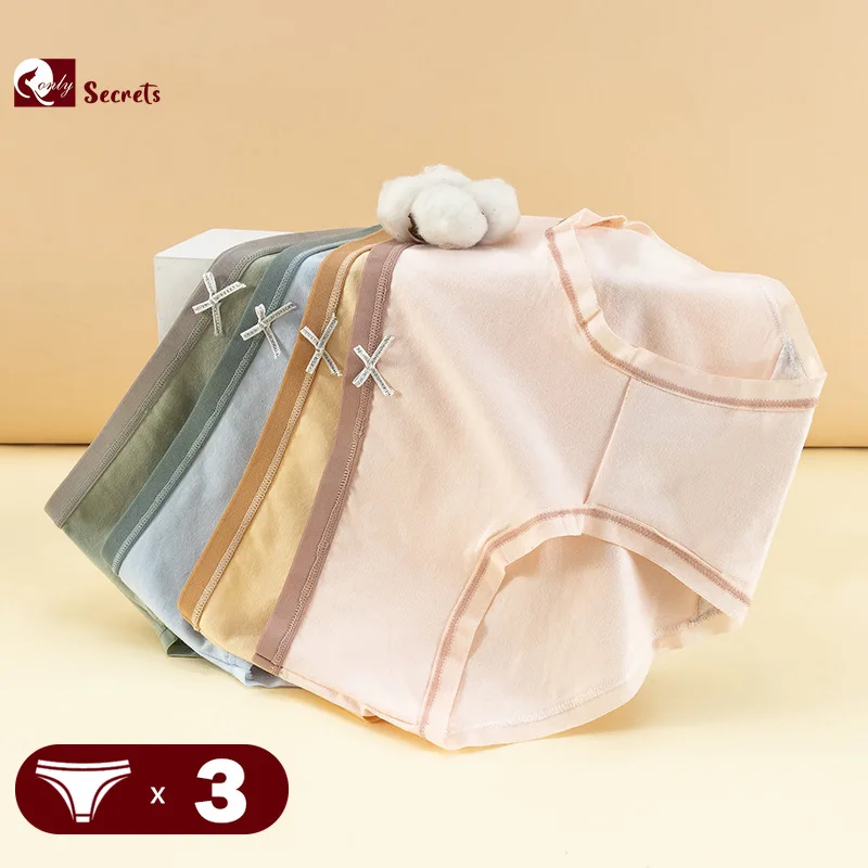 

Трусики женские антибактериальные графеновые с промежностью, 3 шт./комплект