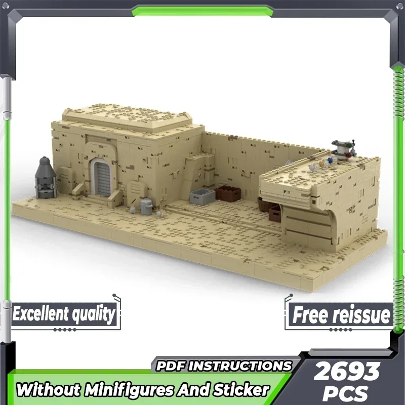 Moc строительные кирпичи известная звезда модель фильма мох стиль дом технология