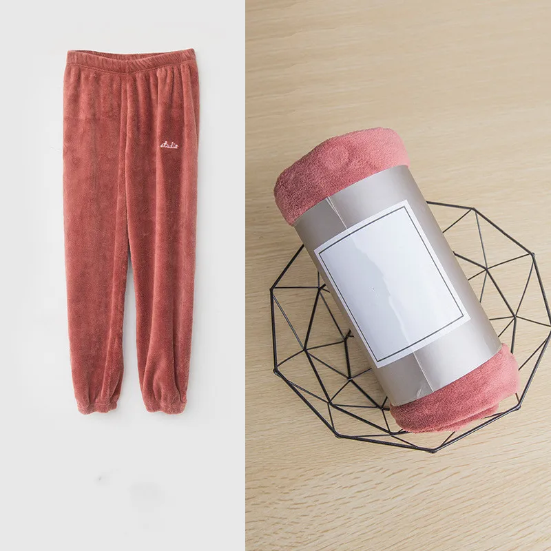 Winter Pajamas Set Sexy Home Sleepwear For Women Warm Soft Full Sleeve Pyjama Women's Thick Flannel Multicolor Fashion Clothes