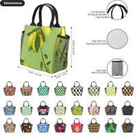 reusable shopping bag womens bag eco friendly flower shopper bag waterproof handbag lunch tote shoulder bag