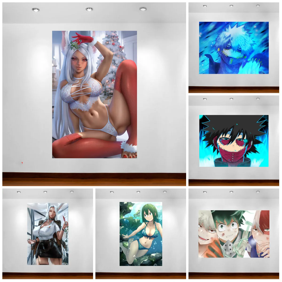 

Boku No Hero Academia My Hero Academia Anime Poster Canvas Painting Room Wall Art Anime Decor Wallpaper Home Decoration Painting