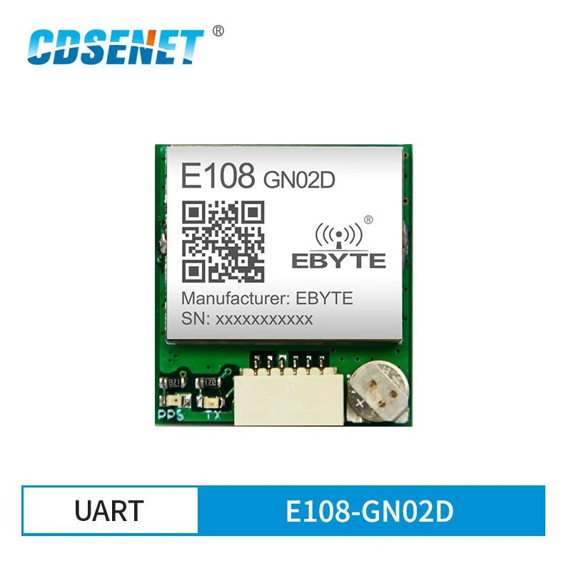 

E108-GN02D NMEA0183V4.1 10Khz 2.8V GPS Tracking GLONASS 6pin DIP CDSENET Satellite Positioning Module
