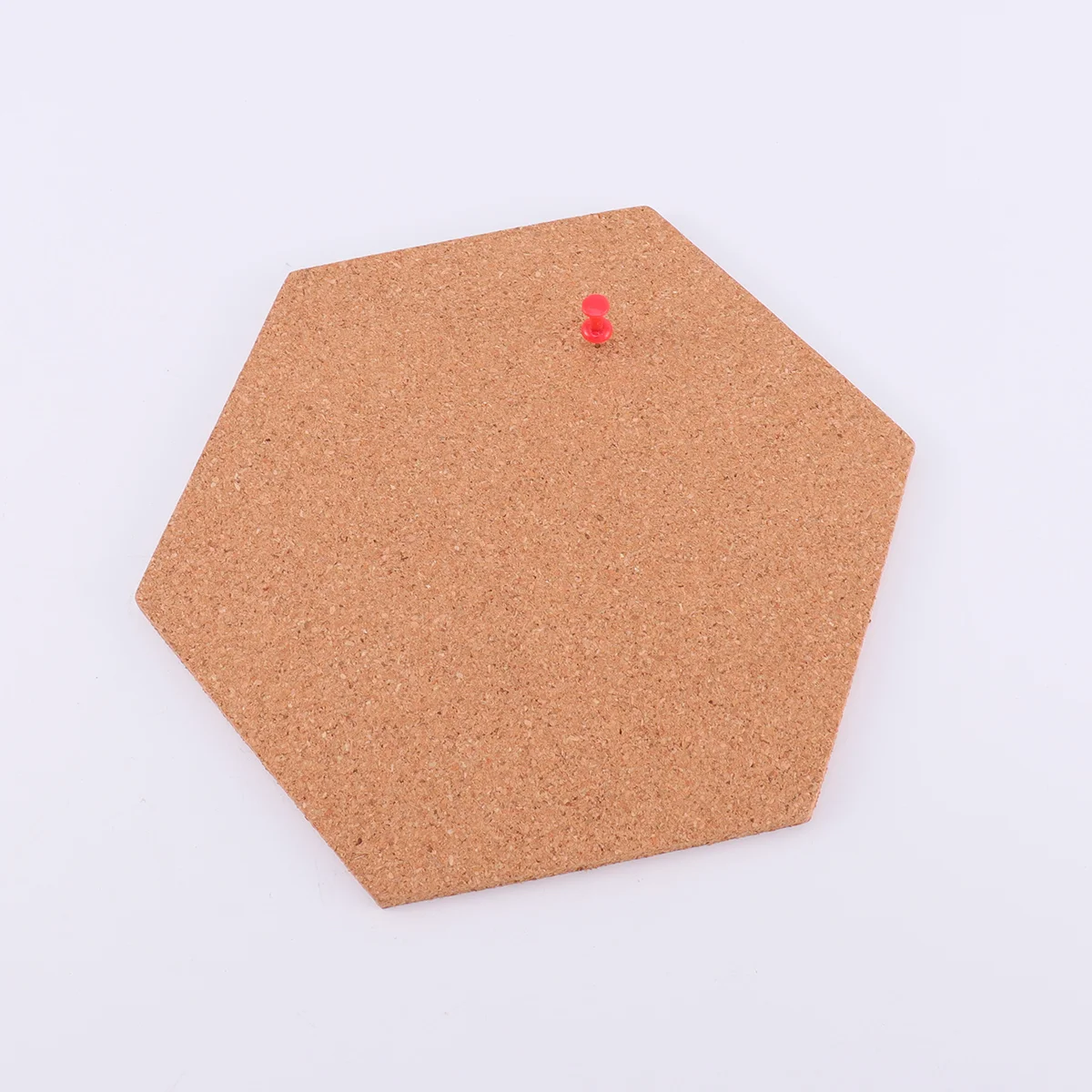 8 шт. пробковая доска для сообщений шестигранная булавка фото настенное