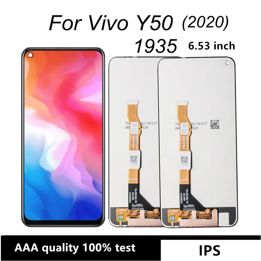 

6,53 "ЖК-дисплей для VIVO Y50 2020 1935 LCD дисплей