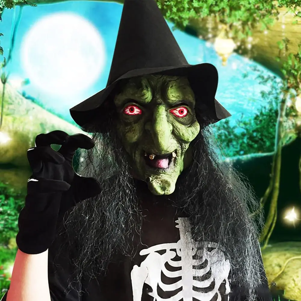 Острый аксессуар для подбородка набор подушек лица ведьмы и зомби на Хэллоуин