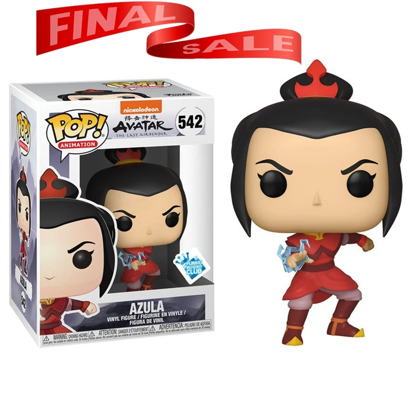 At Rock-bottom Price Funko Avatar The Last Airbender POP Animation Azula # 542 Эксклюзивная виниловая фигурка