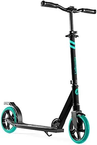 

Scooter for Ages 6+, Teens & Adults - Lightweight & Big Sturdy Wheels for Kids, Teen & Adults. Adjustable Handlebar, Ski