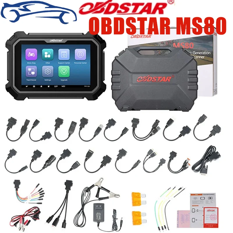 Оригинальный диагностический инструмент для мотоцикла OBDSTAR MS80 поддержка