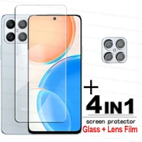 for honor x8 4g tempered glass honor 8x protective glass 9h full glue screen protector for honor x8 camera lens film 6 7 inch