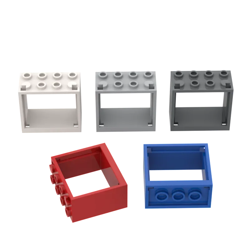 1 шт. высокотехнологичный конструктор WeBrick 60598 с окошком 2x4x3