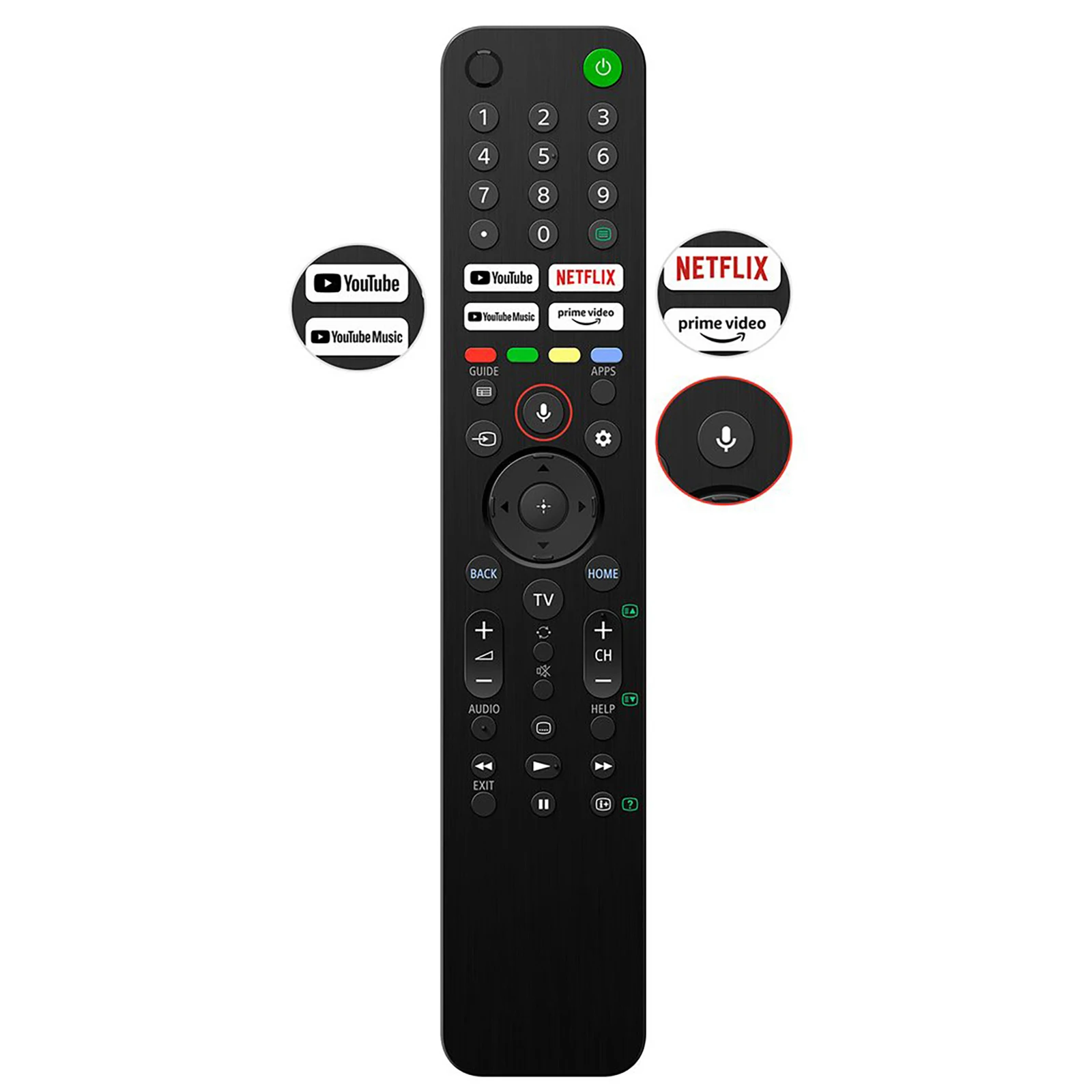 

Телефон с дистанционным управлением для Sony Smart TV