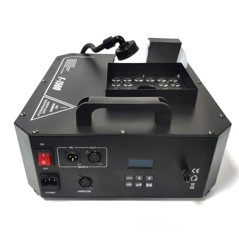 Новый светодиод 1500 Вт DMX 512 UP Fog Machine Свадебная домашняя вечеринка Дискотека CW-YJ1500U (art.: 3920cd5879ea8) - 3920cd5879ea8